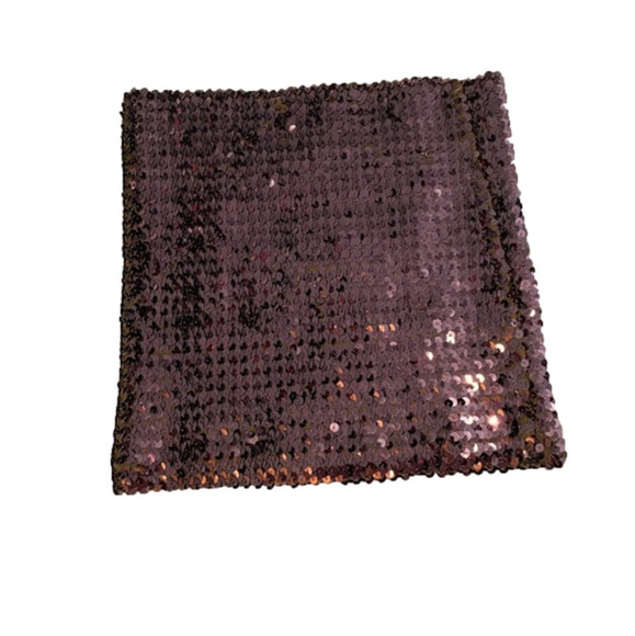 2/$30 Vtg Foulards & Accessories Bronze Sequin Tube Top Super stretchy fit Small - Picture 1 of 3